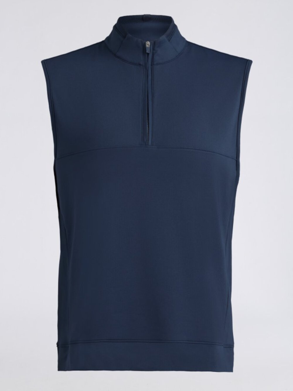 Brushed Back Tech Terry 1/4 zip Vest